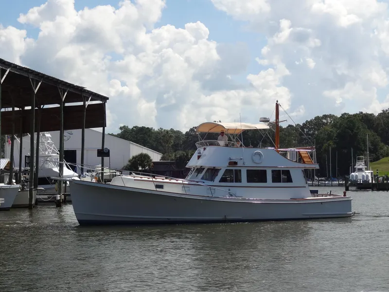 Slide: The Image of Jarvis Newman Newman 46 Down Easter 1982 - 288