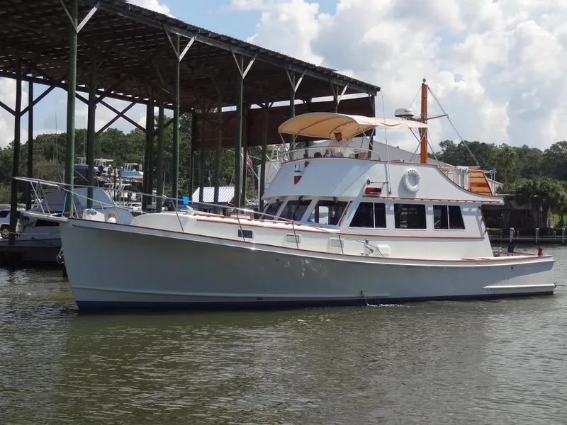 Slide: The Image of Jarvis Newman Newman 46 Down Easter 1982 - 289