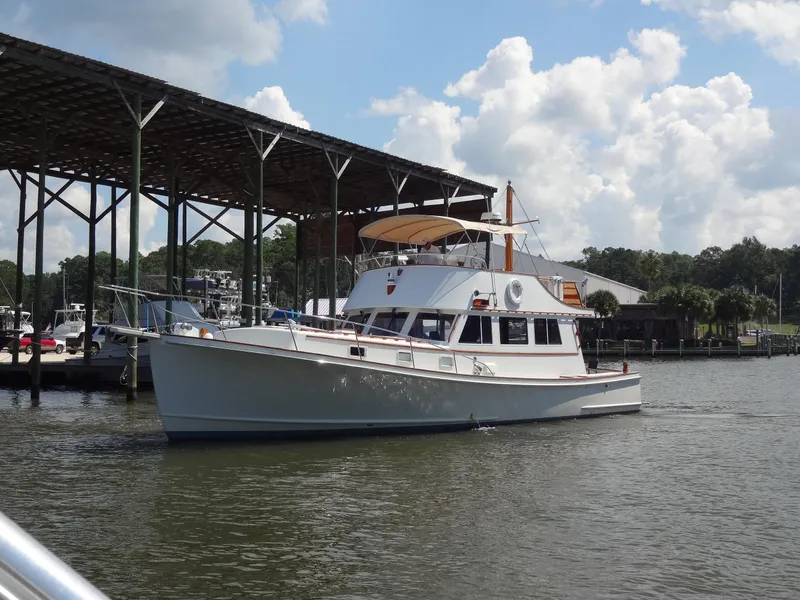 Slide: The Image of Jarvis Newman Newman 46 Down Easter 1982 - 290