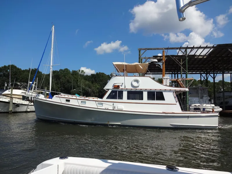 Slide: The Image of Jarvis Newman Newman 46 Down Easter 1982 - 291