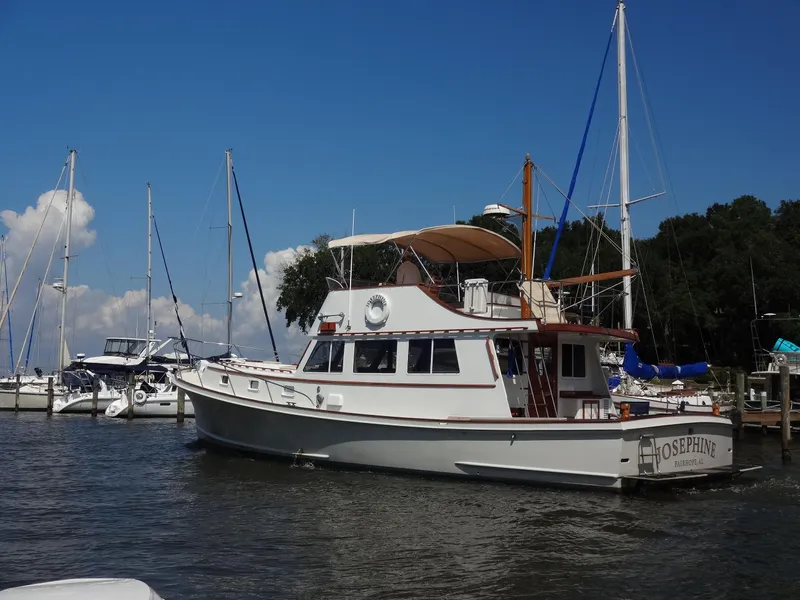 Slide: The Image of Jarvis Newman Newman 46 Down Easter 1982 - 292