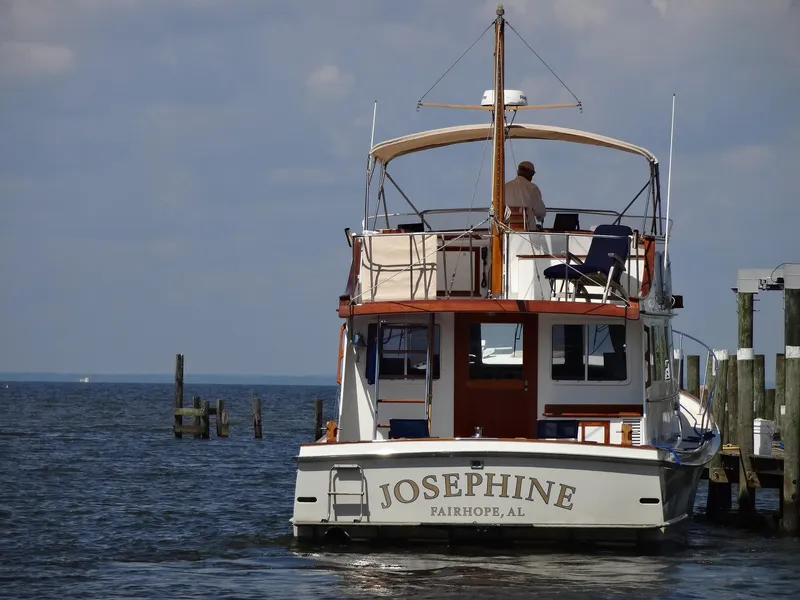 Slide: The Image of Jarvis Newman Newman 46 Down Easter 1982 - 296