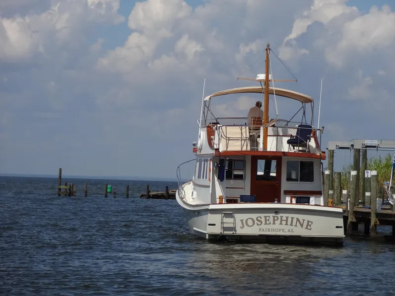 Slide: The Image of Jarvis Newman Newman 46 Down Easter 1982 - 298