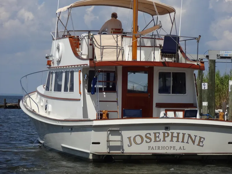 Slide: The Image of Jarvis Newman Newman 46 Down Easter 1982 - 301