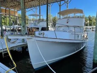 Slide: The Image of Jarvis Newman Newman 46 Down Easter 1982 - 303