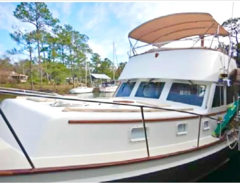 Slide: The Image of Jarvis Newman Newman 46 Down Easter 1982 - 306