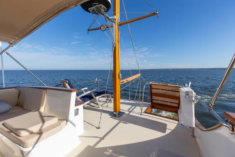 Slide: The Image of Jarvis Newman Newman 46 Down Easter 1982 - 40