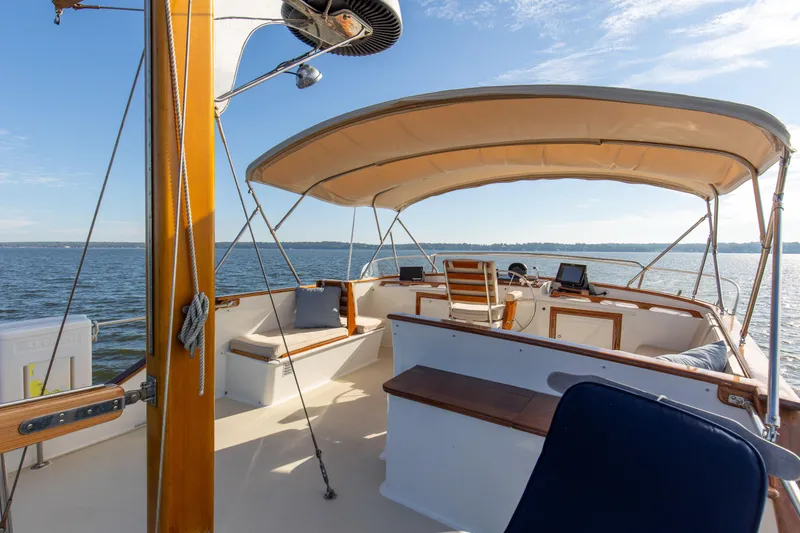 Slide: The Image of Jarvis Newman Newman 46 Down Easter 1982 - 47