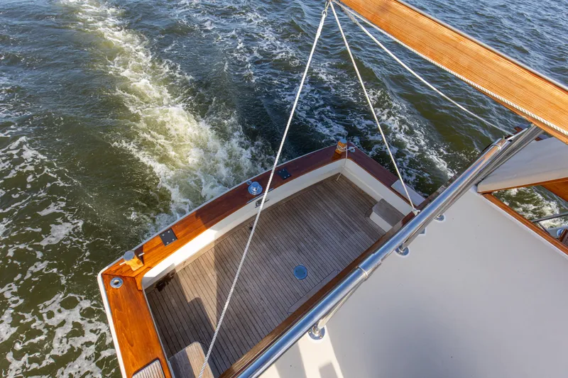 Slide: The Image of Jarvis Newman Newman 46 Down Easter 1982 - 48