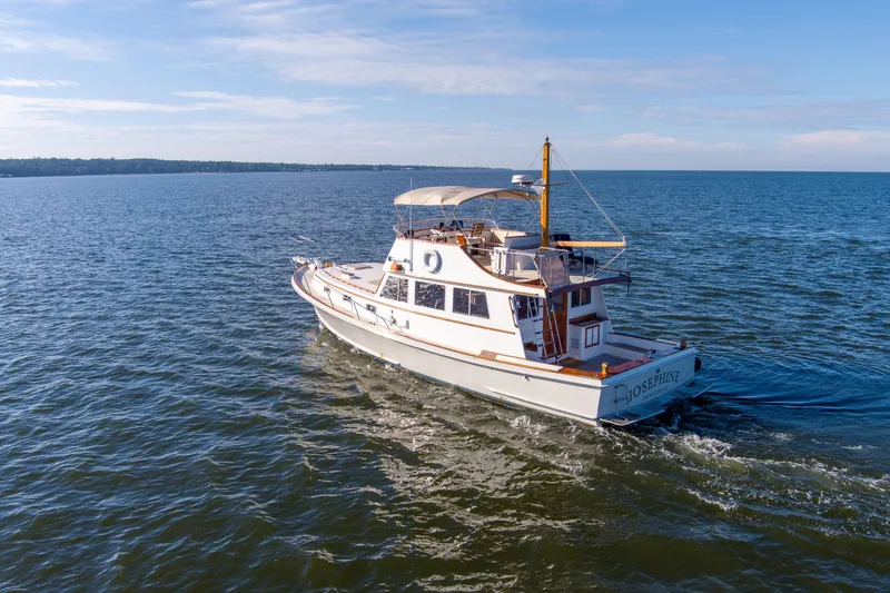 Slide: The Image of Jarvis Newman Newman 46 Down Easter 1982 - 51