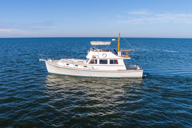 Slide: The Image of Jarvis Newman Newman 46 Down Easter 1982 - 52