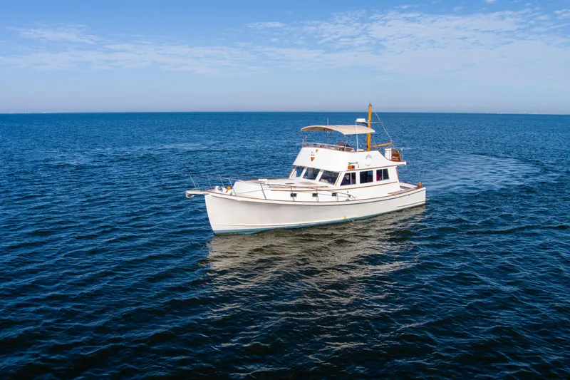 Slide: The Image of Jarvis Newman Newman 46 Down Easter 1982 - 53