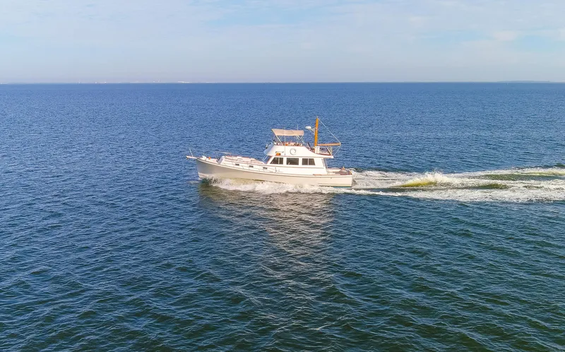 Slide: The Image of Jarvis Newman Newman 46 Down Easter 1982 - 54