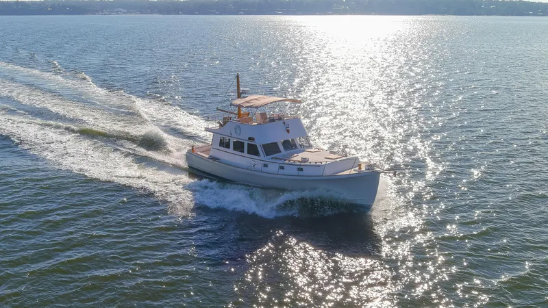 Slide: The Image of Jarvis Newman Newman 46 Down Easter 1982 - 55