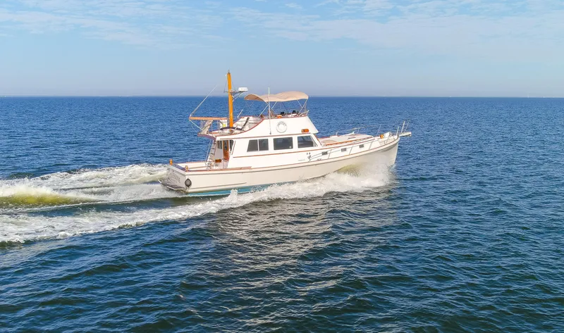 Slide: The Image of Jarvis Newman Newman 46 Down Easter 1982 - 57