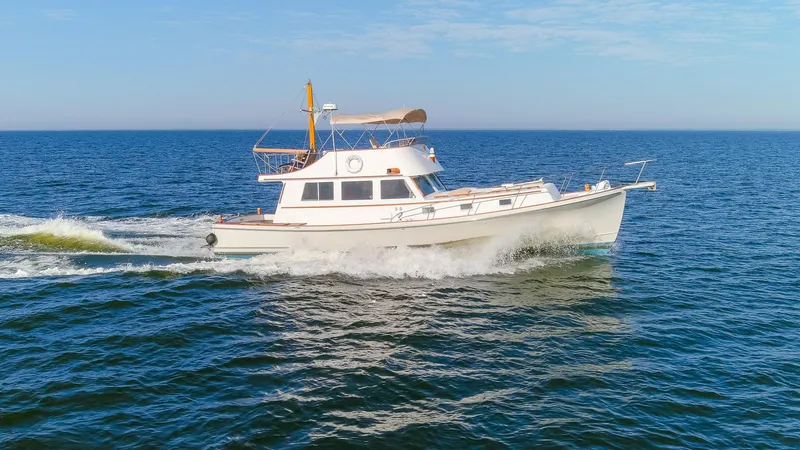 Slide: The Image of Jarvis Newman Newman 46 Down Easter 1982 - 58