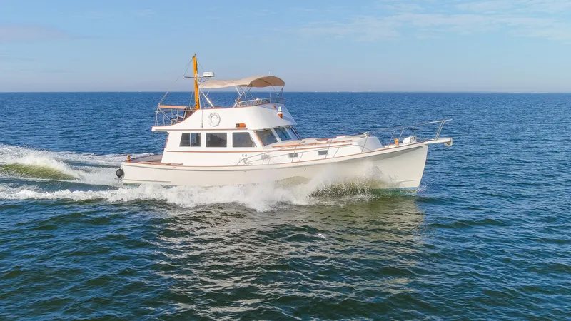 Slide: The Image of Jarvis Newman Newman 46 Down Easter 1982 - 59