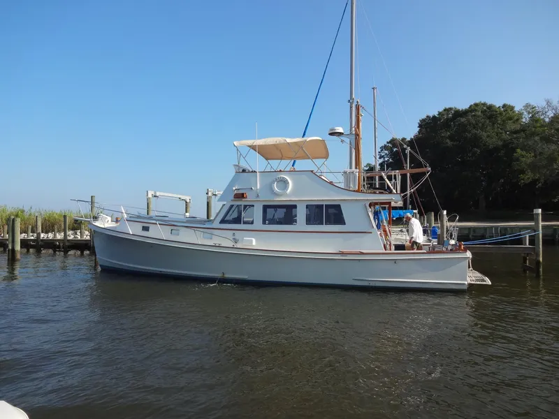 Slide: The Image of Jarvis Newman Newman 46 Down Easter 1982 - 60