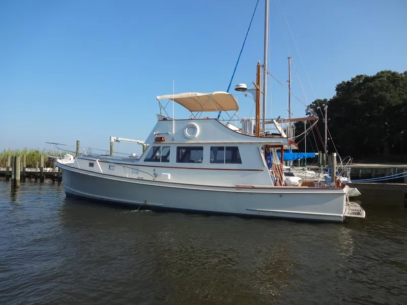 Slide: The Image of Jarvis Newman Newman 46 Down Easter 1982 - 61