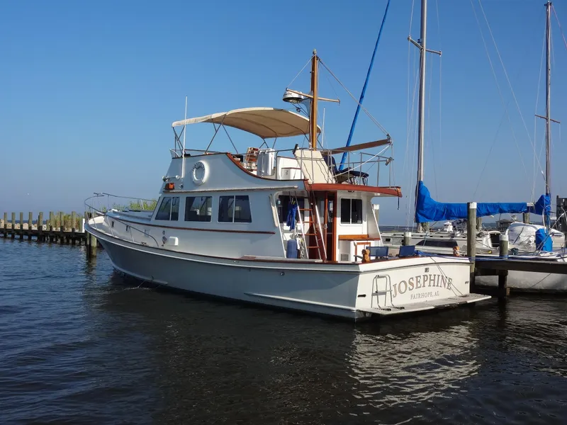 Slide: The Image of Jarvis Newman Newman 46 Down Easter 1982 - 63