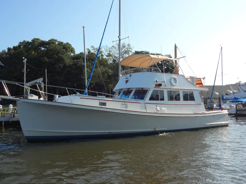 Slide: The Image of Jarvis Newman Newman 46 Down Easter 1982 - 69