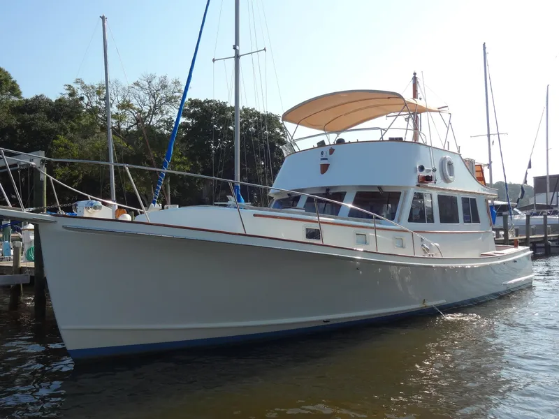 Slide: The Image of Jarvis Newman Newman 46 Down Easter 1982 - 70