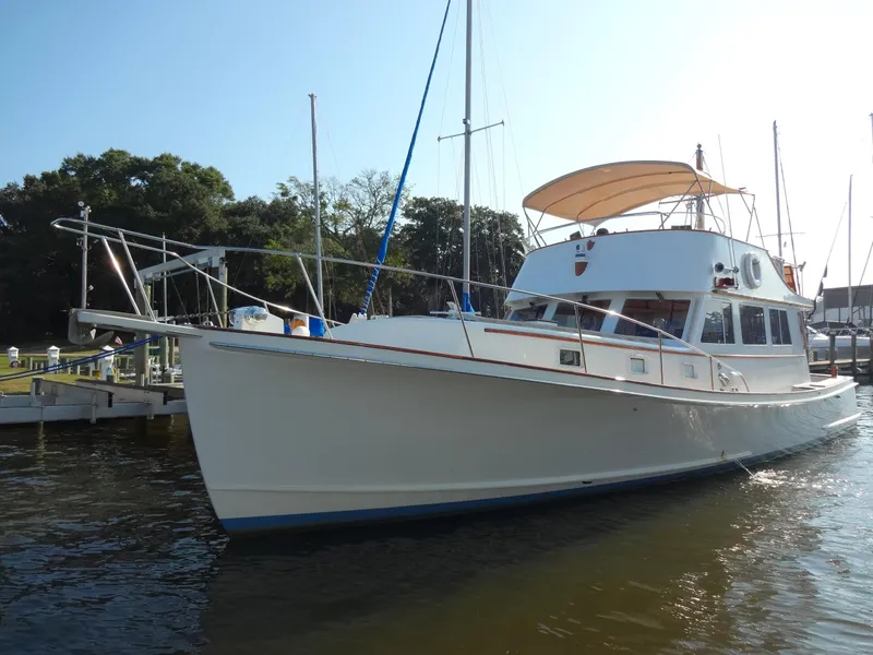 Slide: The Image of Jarvis Newman Newman 46 Down Easter 1982 - 74