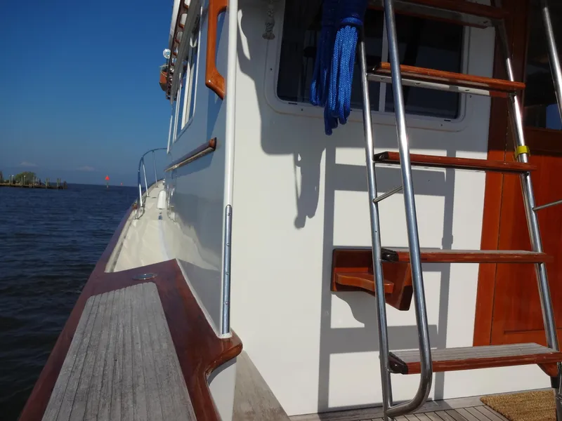 Slide: The Image of Jarvis Newman Newman 46 Down Easter 1982 - 76