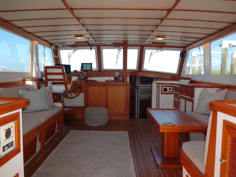 Slide: The Image of Jarvis Newman Newman 46 Down Easter 1982 - 83