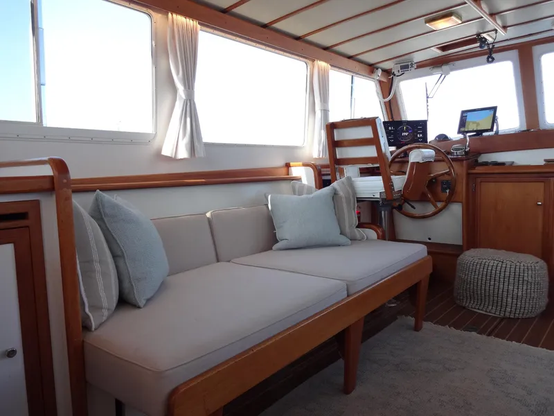 Slide: The Image of Jarvis Newman Newman 46 Down Easter 1982 - 87