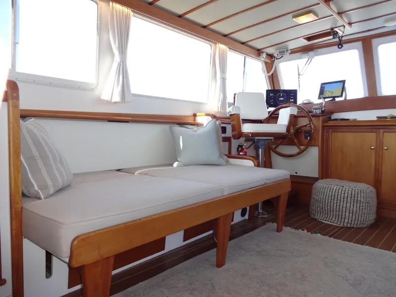 Slide: The Image of Jarvis Newman Newman 46 Down Easter 1982 - 88