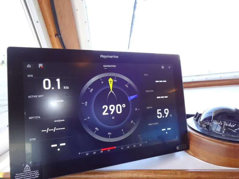 Slide: The Image of Jarvis Newman Newman 46 Down Easter 1982 - 97