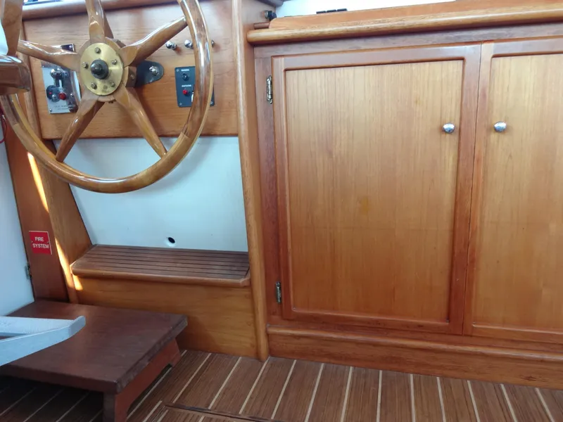 Slide: The Image of Jarvis Newman Newman 46 Down Easter 1982 - 98