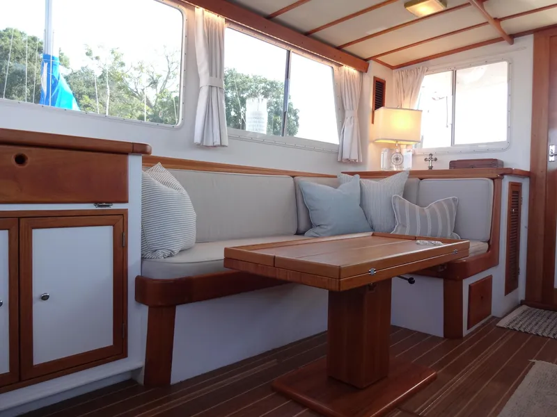 Slide: The Image of Jarvis Newman Newman 46 Down Easter 1982 - 99