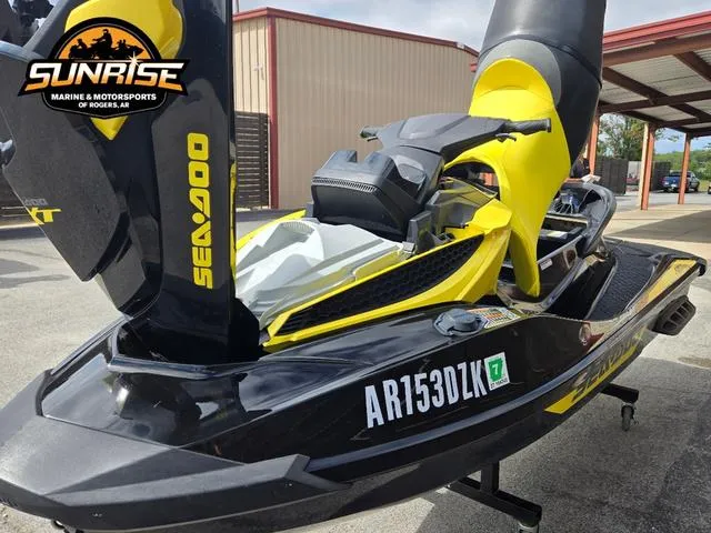 Slide: The Image of 2016 Sea-Doo RXT Waverunner in black and yellow at Sunrise Marine & Motorsports. - 4