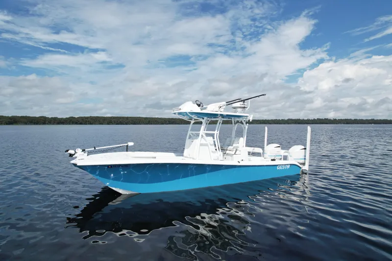 The Image of 2020 Costa Custom Boats 264 HC on calm water under a blue sky. - 0