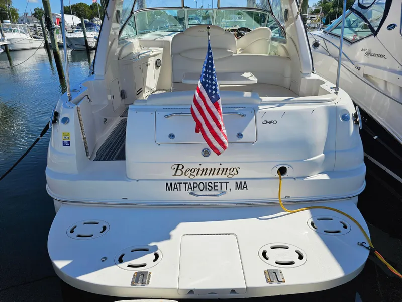 Slide: The Image of Sea Ray 340 Sundancer 2002 - 3