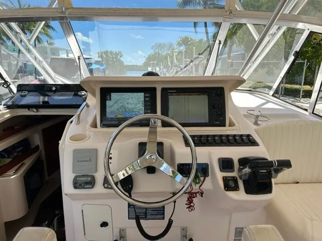 Slide: The Image of Grady White 33 - Helm - 2