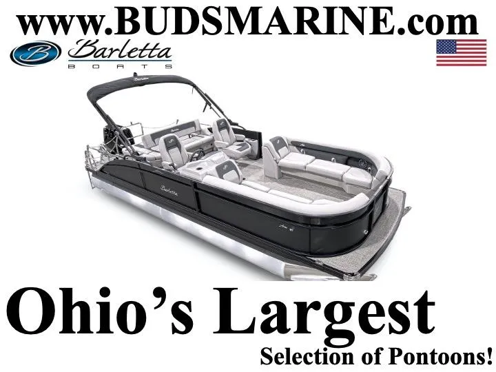 The Image of 2025 Barletta Aria 24UC pontoon boat, Ohio's largest selection at Bud's Marine. - 0