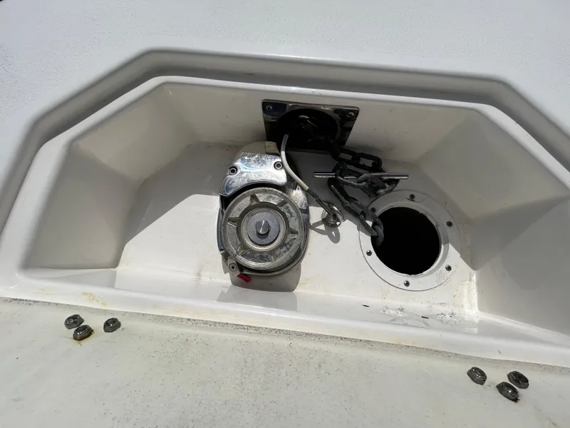Slide: The Image of Anchor locker of 2021 NauticStar 2602 Legacy boat. - 21