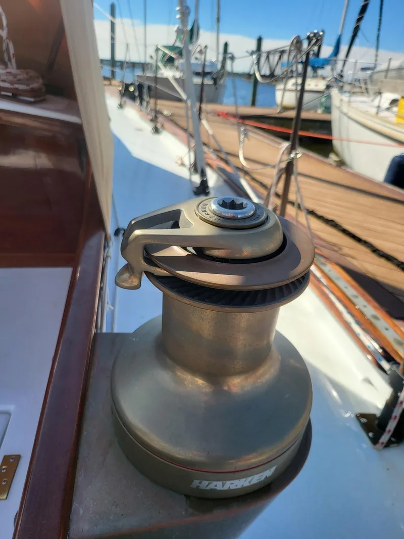 Slide: The Image of Bronze Winch Closeup - 12