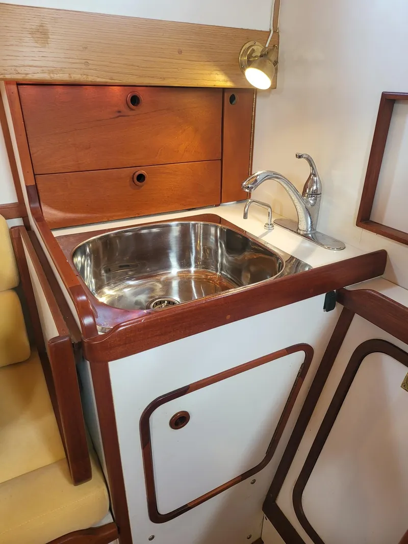 Slide: The Image of Galley with Hidden Cooktop - 36