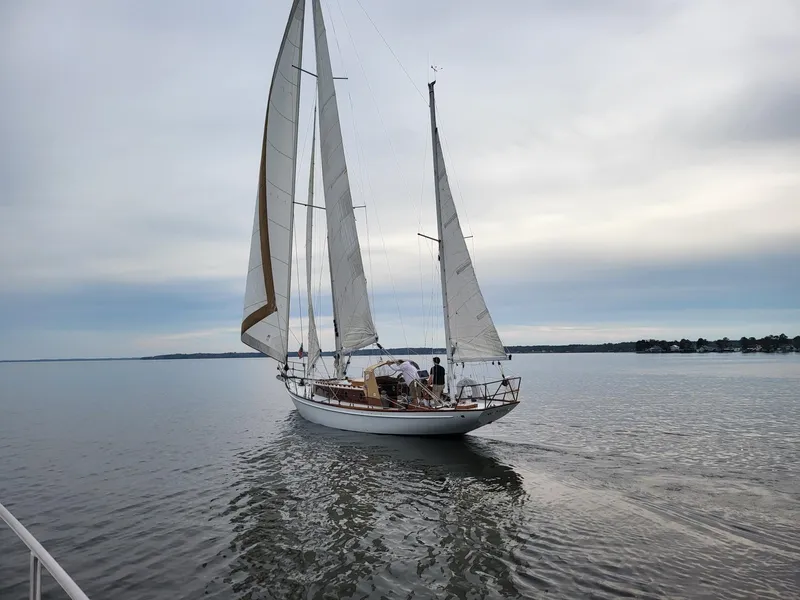 Slide: The Image of Historic Barkhouse Custom 44 Yawl 1938 - 78