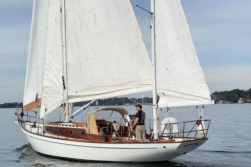 Slide: The Image of Historic Barkhouse Custom 44 Yawl 1938 - 80