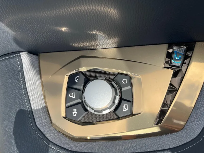 Slide: The Image of 2023 Nautique Super Air G23 control panel with sleek design and intuitive buttons. - 92