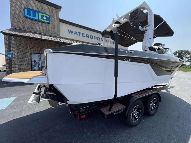 Slide: The Image of 2025 Nautique Super Air S S23 boat at Watersports dealership. - 35
