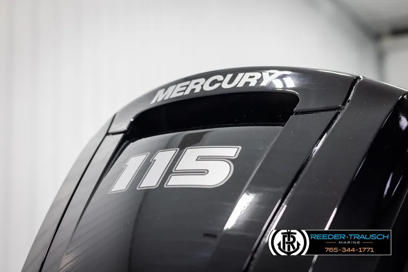 Slide: The Image of Mercury 115 outboard motor on 2025 Lund 1775 Adventure SS boat. - 33