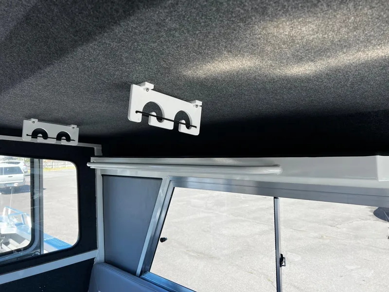 Slide: The Image of Interior view of 2024 Thunder Jet 26 Alexis Pro XL boat ceiling. - 16