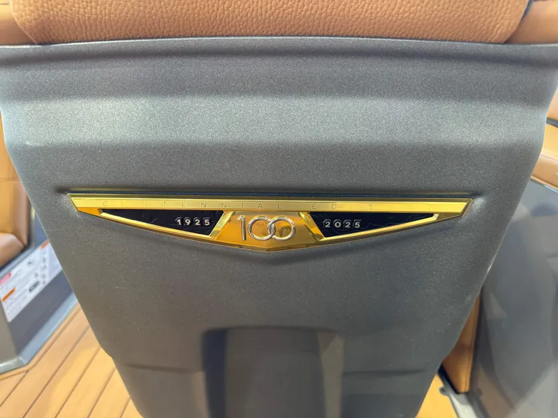 Slide: The Image of 2025 Nautique Super Air Nautique GS24 centennial edition badge, celebrating 100 years (1925-2025). - 25