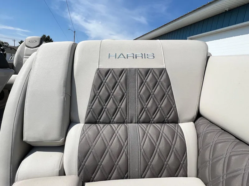 Slide: The Image of 2020 Harris FloteBote H SOL 250 CWDH TT boat seat with quilted upholstery. - 16